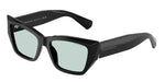 8001D9 - Black / Light Azure