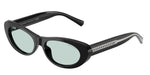 8001D9 - Black / Light Azure