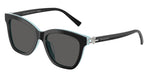 8055S4 - Black On Tiffany Blue / Dark Grey