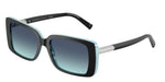 80559S - Black On Tiffany Blue / Azure Gradient Blue