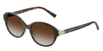 81343B - Havana On Tiffany Blue / Brown Gradient
