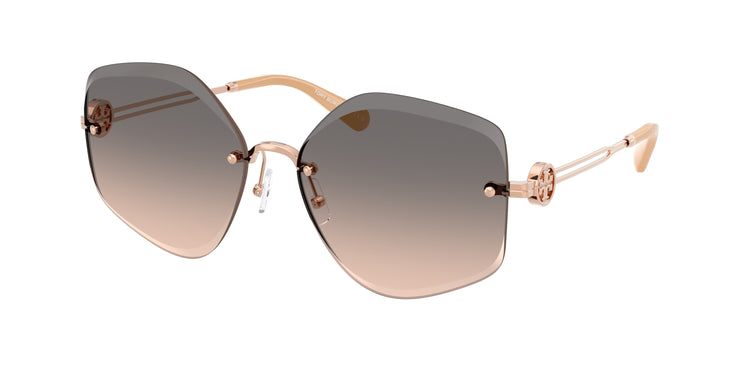 3358G9 - Light Rose Gold / Light Brown Gradient Grey