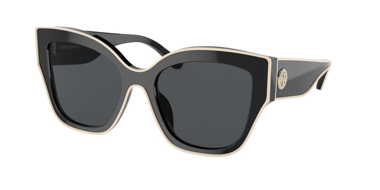 192987 - Black With Ivory Piping / Solid Grey