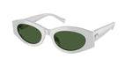 206271 - Metallic Silver / Dark Green