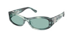 206882 - Teal Striated / Petrol Green