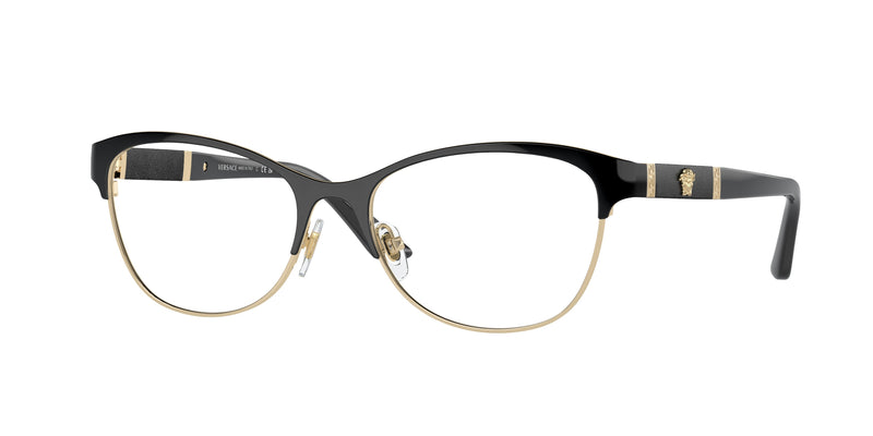1366 - Black/Pale Gold / Demo Lens