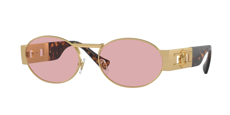 100284 - Matte Gold / Light Violet
