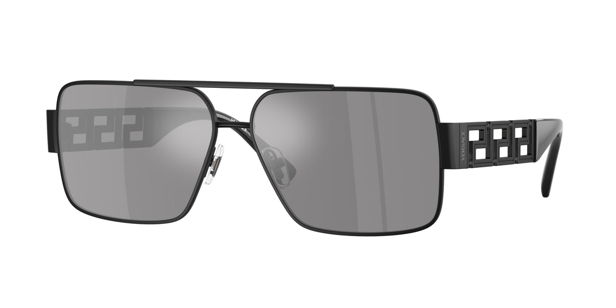 12616G - Matte Black / Dark Grey Mirror Silver