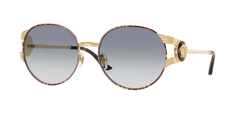 152579 - Gold Versace/Havana / Clear Gradient Blue
