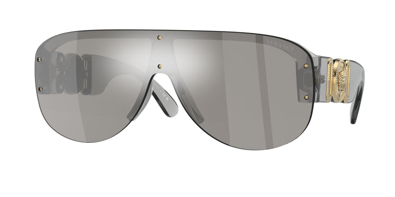 311/6G - Transparent Grey / Light Grey Mirror Silver