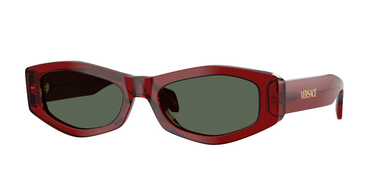 551271 - Dark Transparent Red / Dark Green