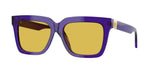 554585 - Transparent Dark Violet / Yellow