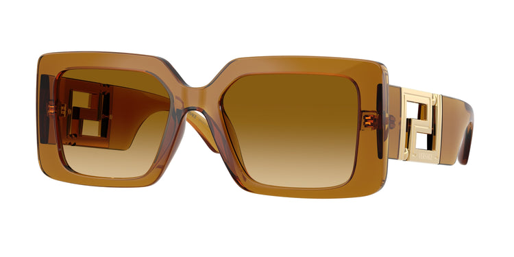 53422L - Transparent Yellow / Yellow Gradient Brown