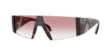 108/3B - Havana / Clear Gradient Pink