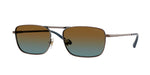 51351F - Antique Copper / Blue Gradient Brown Polarized