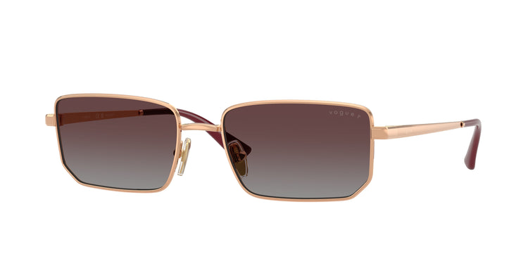 515262 - Rose Gold / Polarized Grey Gradient Violet