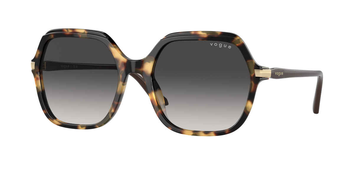 26058G - Yellow Tortoise / Grey Gradient Black