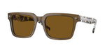 314483 - Transparent Olive Green / Dark Brown Polarized