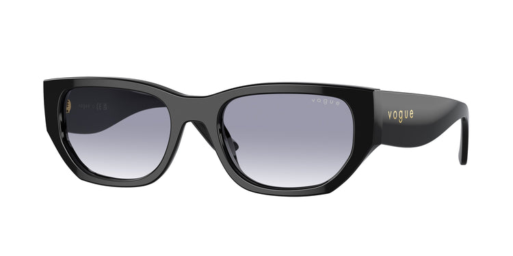 W44/79 - Black / Clear Gradient Blue