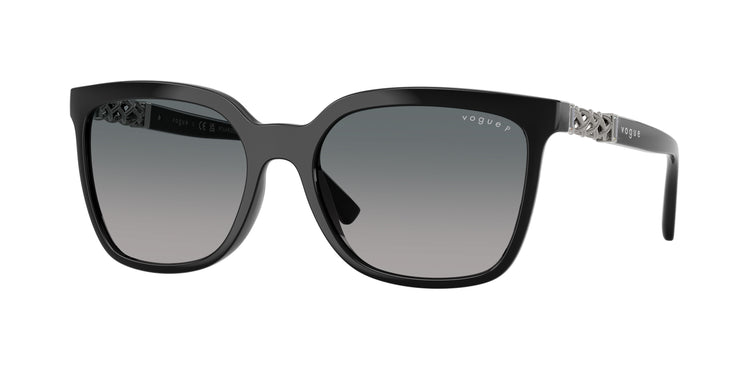 W44/8S - Black / Grey Gradient Blue Polarized