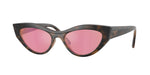 2386F6 - Top Havana/Light Brown / Pink Dark Mirror Red