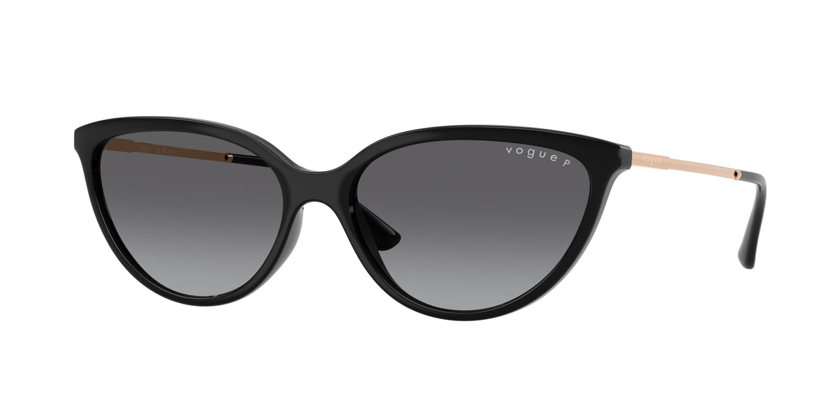 W44/T3 - Black / Gradient Grey Polarized