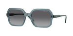 3285T3 - Transparent Light Blue / Gradient Grey Polarized