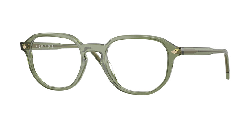 3187 - Transparent Green / Demo Lens