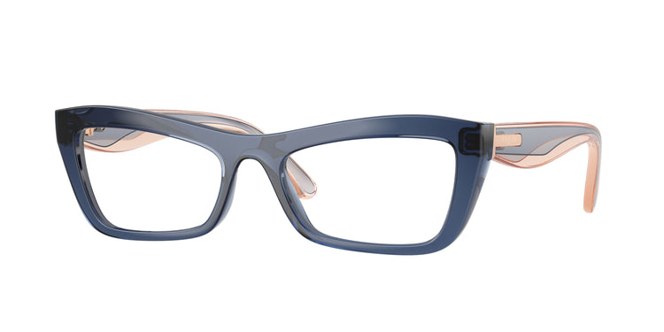 3302 - Transparent Blue / Demo Lens