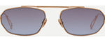 Rose Gold Brushed - Rose Gold Brushed / Blue Gradient