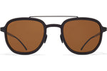 MH6 Pitch Black/Black / PolPro Amber Brown (CAT3)