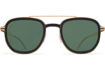 MH7 Pitch Black/Glossy Gold / PolPro Green 15 (CAT3)