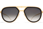 MH7 Pitch Black/Glossy Gold / Rawblack Gradient (CAT3) ZEISS