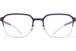Silver/Deep Purple / 