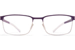 Silver/Deep Purple / 