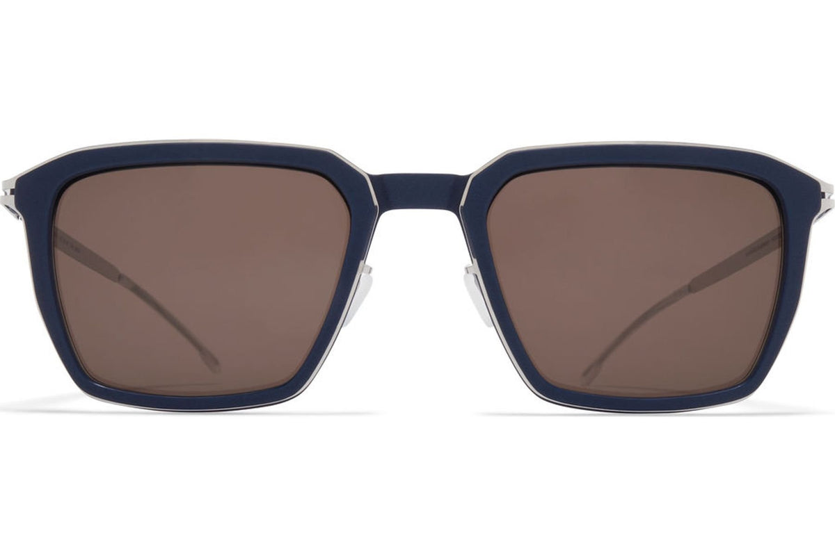 MH75 Indigo/Shiny Silver / Brown Solid (CAT3)