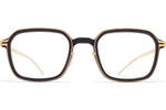 MH7 Pitch Black/Glossy Gold / 