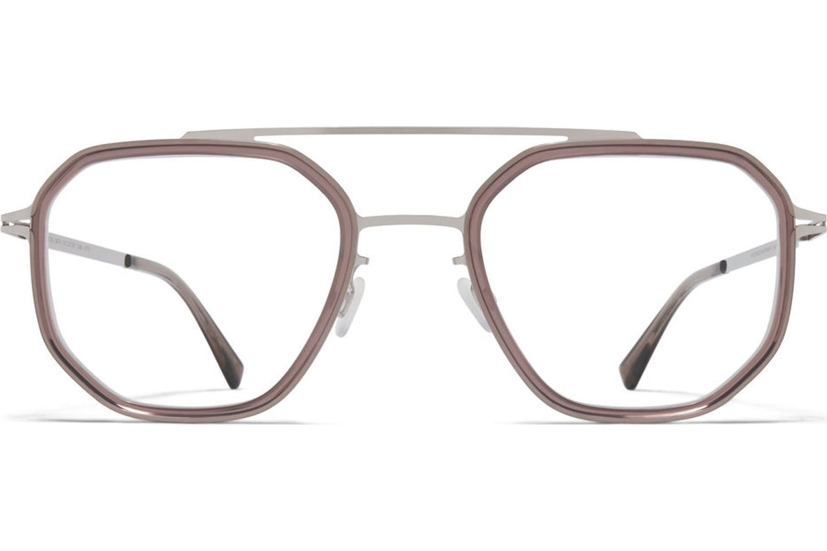 A104 Shiny Silver/Maroon