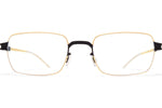 Black/Glossy Gold / 
