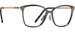 9032 - Jet Black - ext. nosebridge + temple length / 