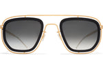 MH7 Pitch Black/Glossy Gold / Rawblack Gradient (CAT3)