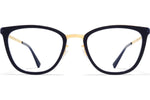 A76 Glossy Gold/Milky Indigo / 