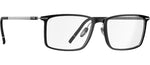 9002 - Jet Black - ext. nosebridge + temple length / 