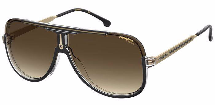 M2HA - 2M2HA BLK GOLD B / HA BROWN SHADED