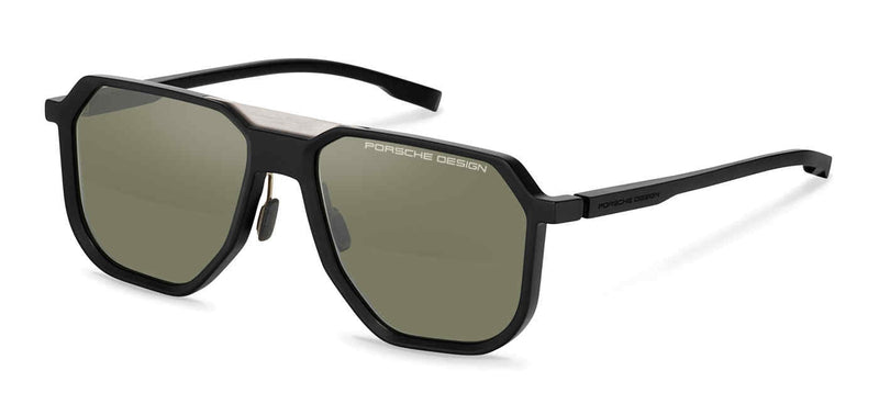A173 - BLACK W OLIVE/SILVER