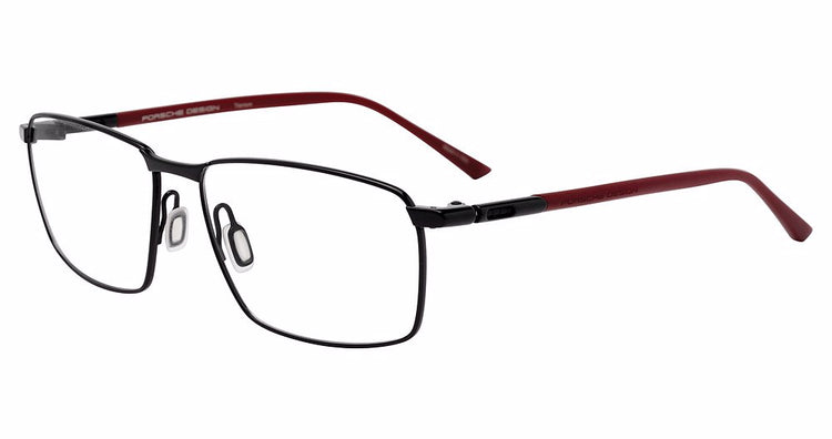 A000 - BLACK/ RED TITANIUM