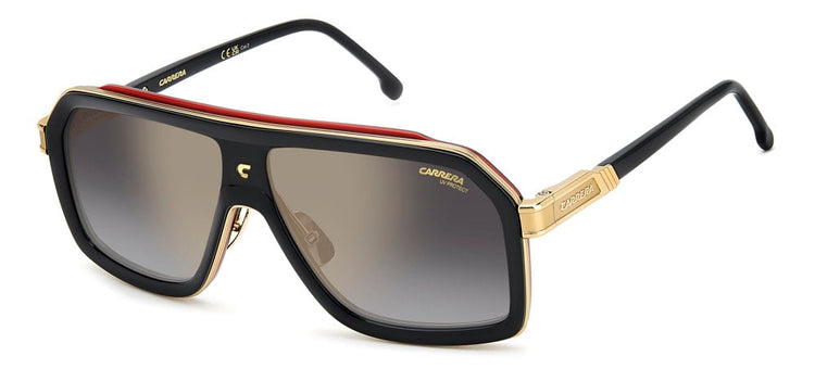 ITFQ - OITFQ BLACK RED / FQ GREY SHADED GOLD MIRROR