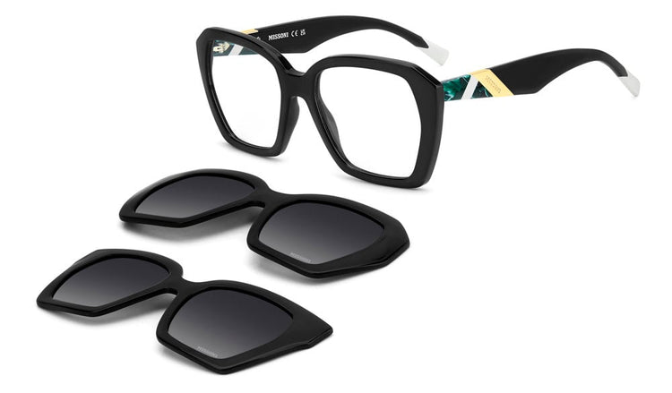 07WJ - 807WJ BLACK / WJ GREY SHADED POLARIZED