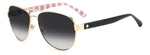 HLWJ - RHLWJ GOLD BLCK_ / WJ GREY SHADED POLARIZED