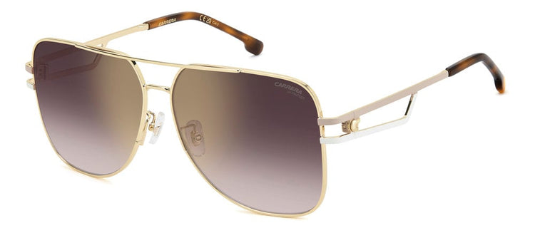 4WYK - 24WYK GDBEIGHV G / YK GOLD MIRROR ON BURGUNDY SHADED